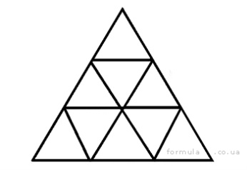 Скільки трикутників є на малюнку?